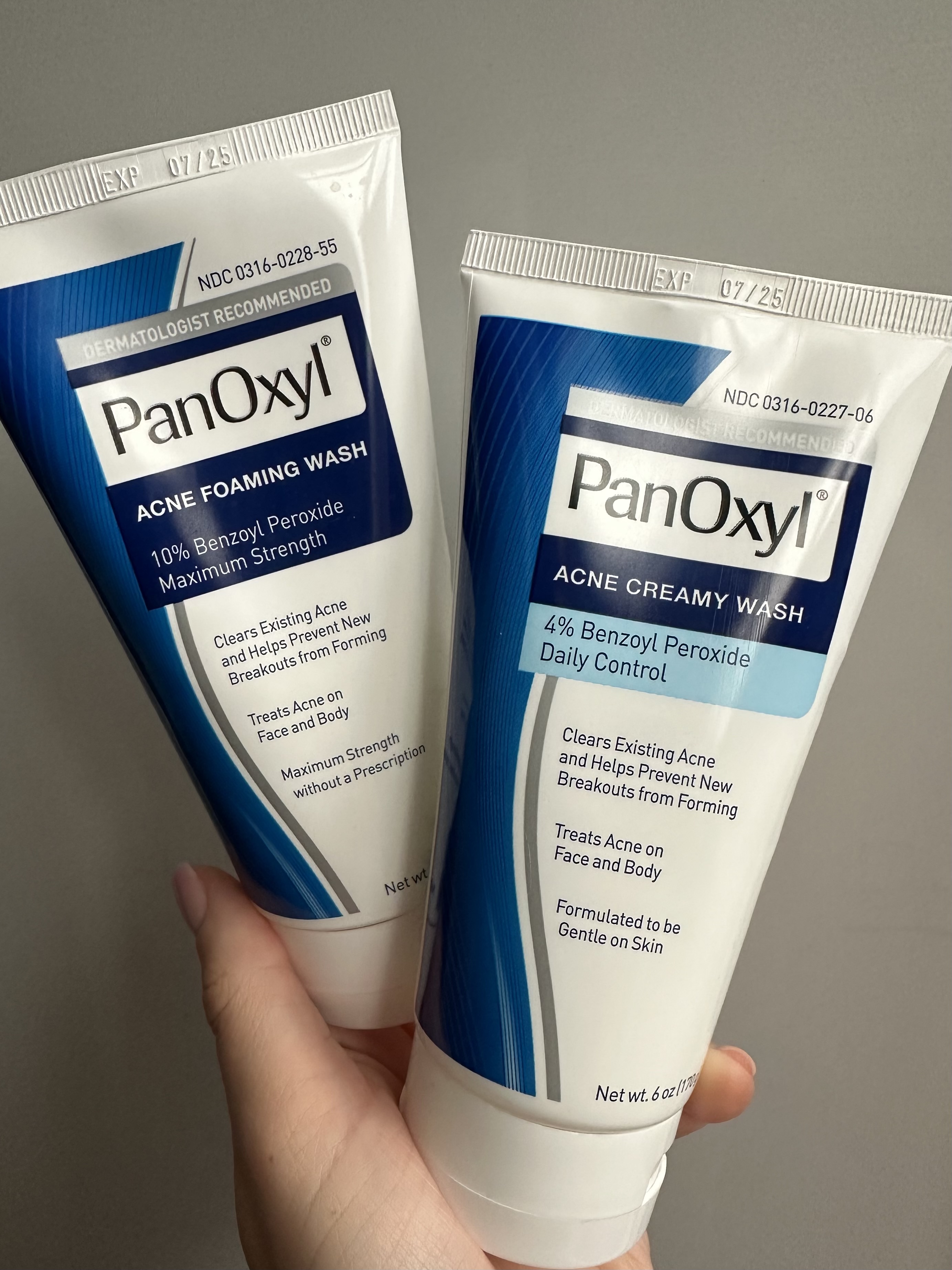 Очищення шкіри з бензоїл пероксидом від PanOxyl