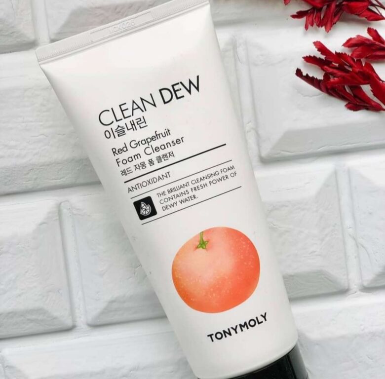 Tony Moly Clean Dew Foam Cleanser Grapefruit