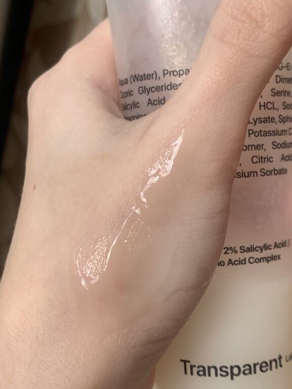 Transparent Lab Blemish Control BHA Cleanser