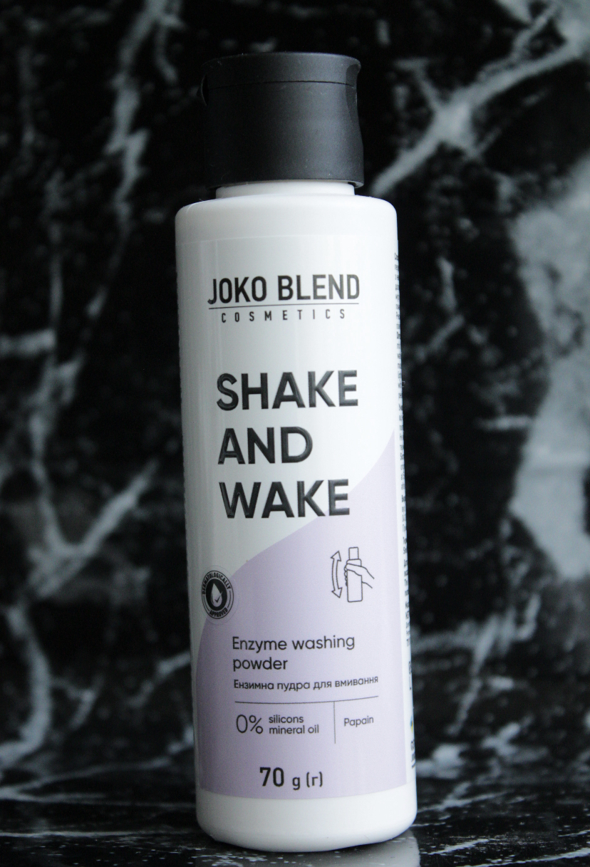 М‘яка ензимна пудра для вмивання Joko Blend Shake and Wake