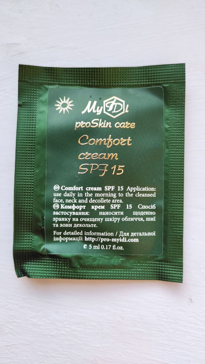 Відновлювальний крем для чутливої шкіри MyIDi Red-Off Comfort Cream SPF 15