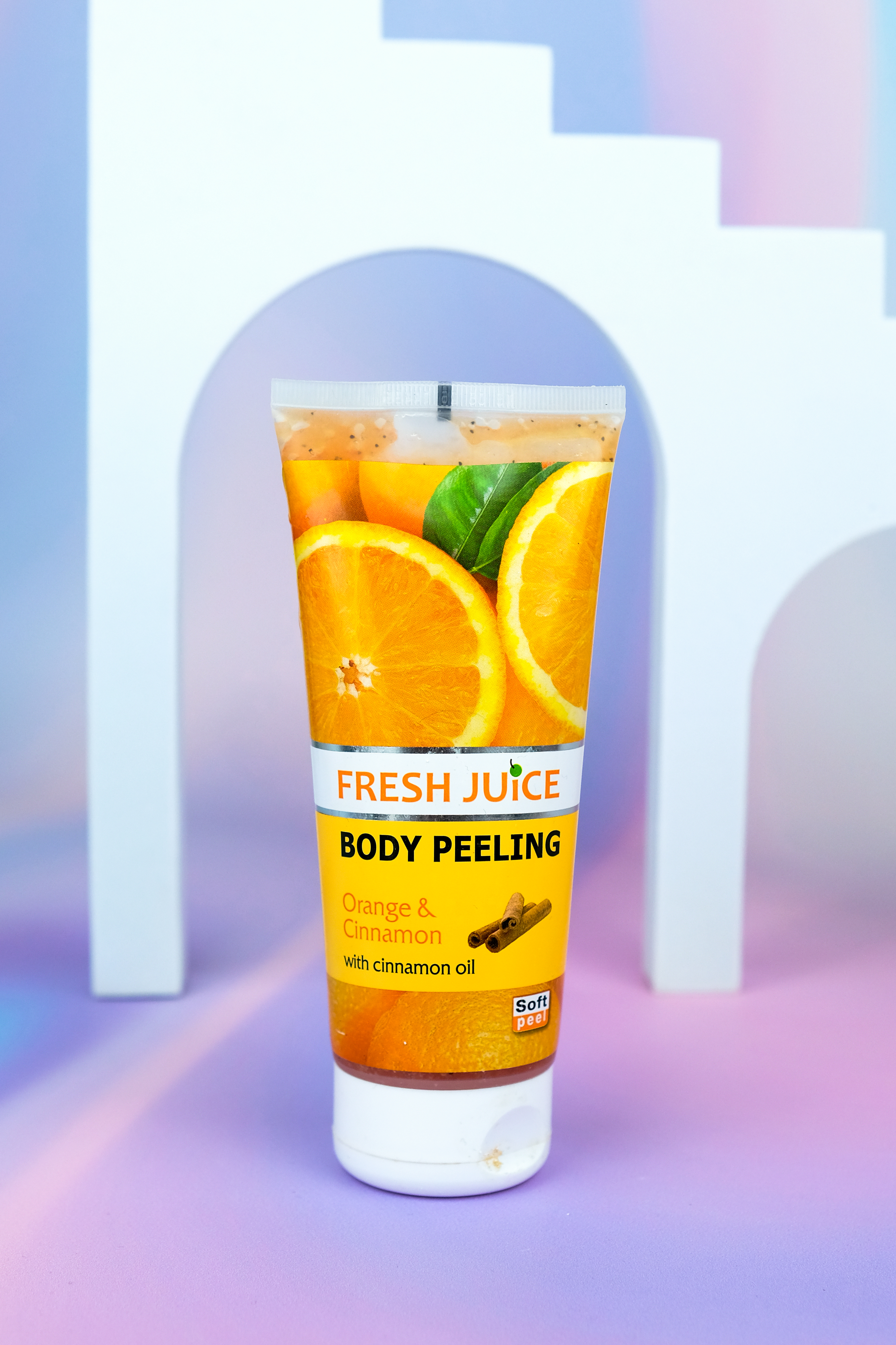 Солодко що аж їсти хочеться : Fresh Juice "Fresh Orange Juice & Cinnamon" пілінг для тіла