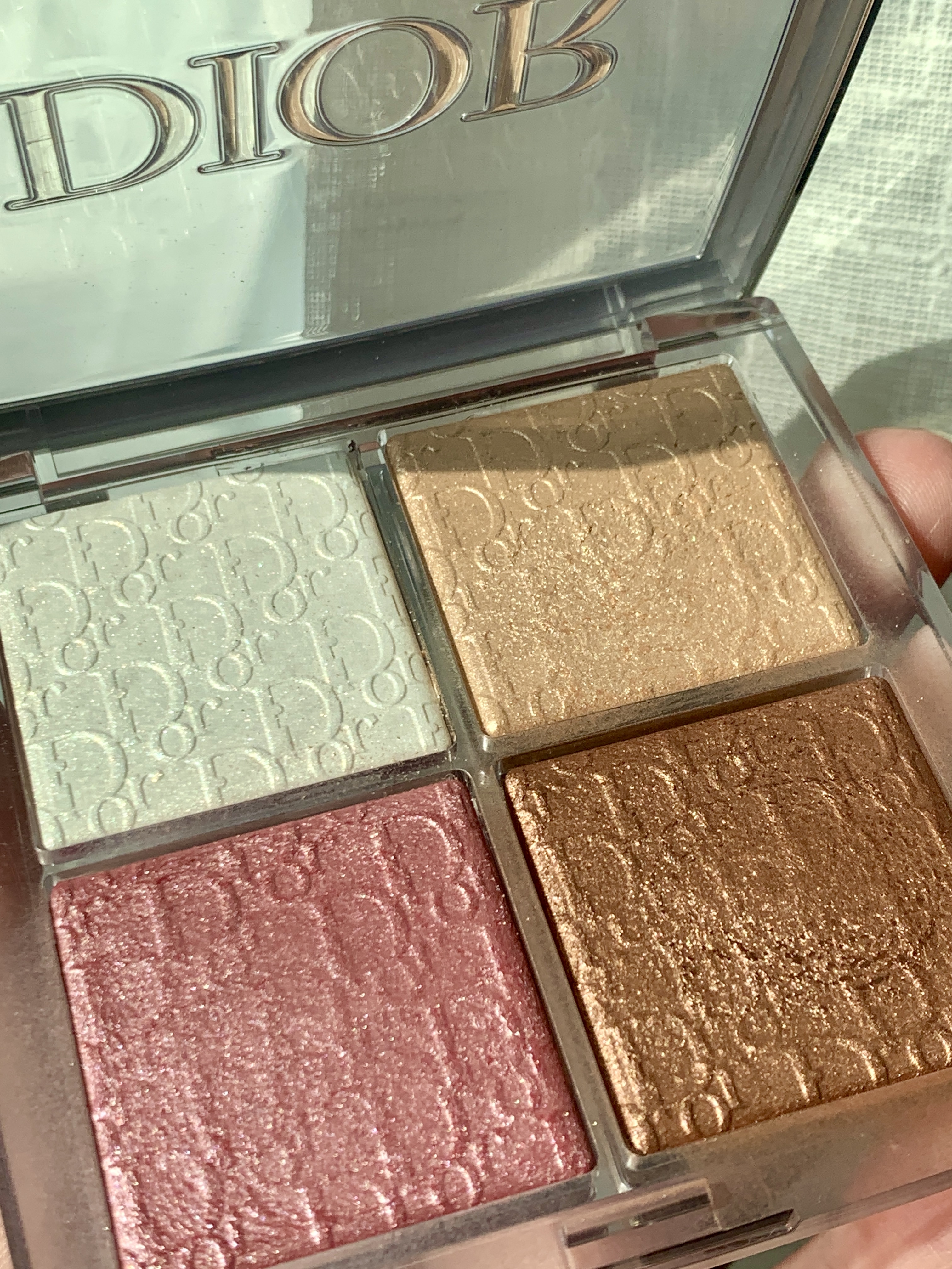 Dior Backstage Glow Face Palette Highlight&Blush