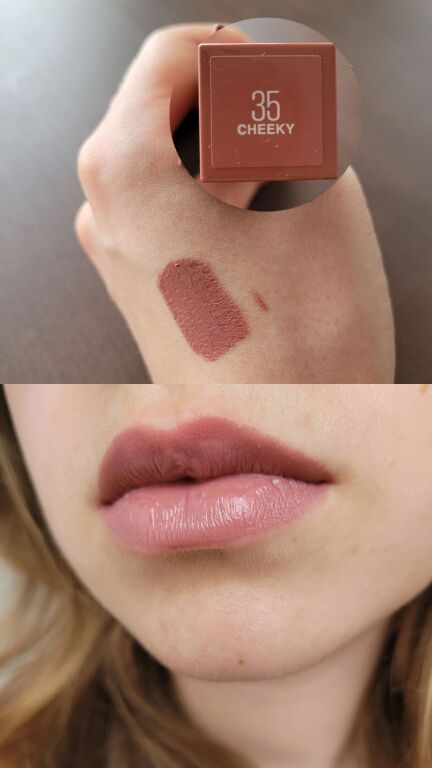 Maybelline SuperStay Vinyl Ink Liquid Lipstick відтінок 35 - Cheeky