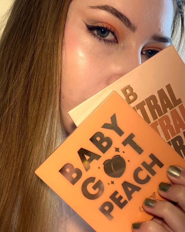 Останній мейк палеткою ColourPop Baby Got Peach 