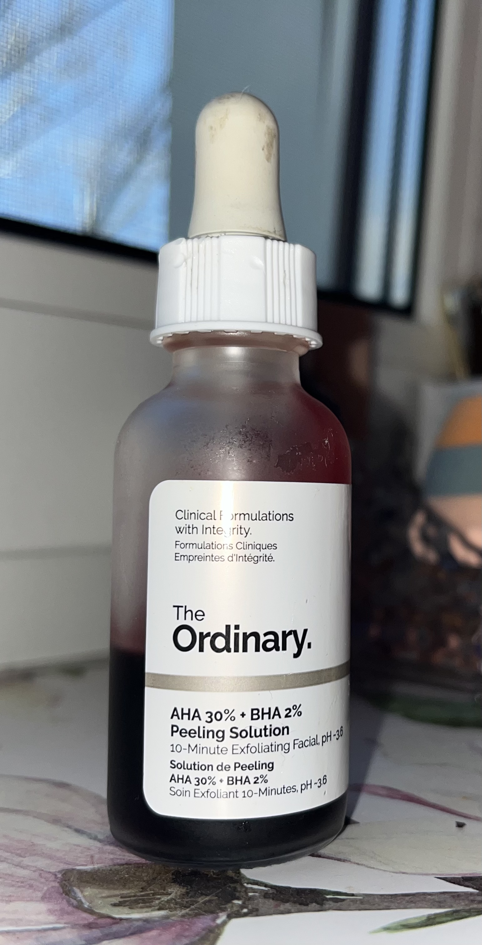 Нашумівший пілінг The ordinary