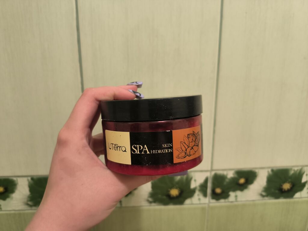 Густа SPA-масло для тіла UTerra Native Какао та мигдальне масло.