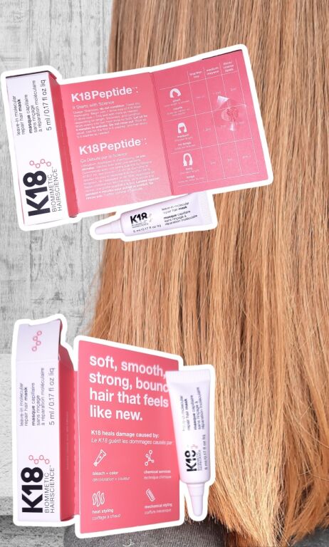 K18 - Незмивна маска для волосся з Wish list.