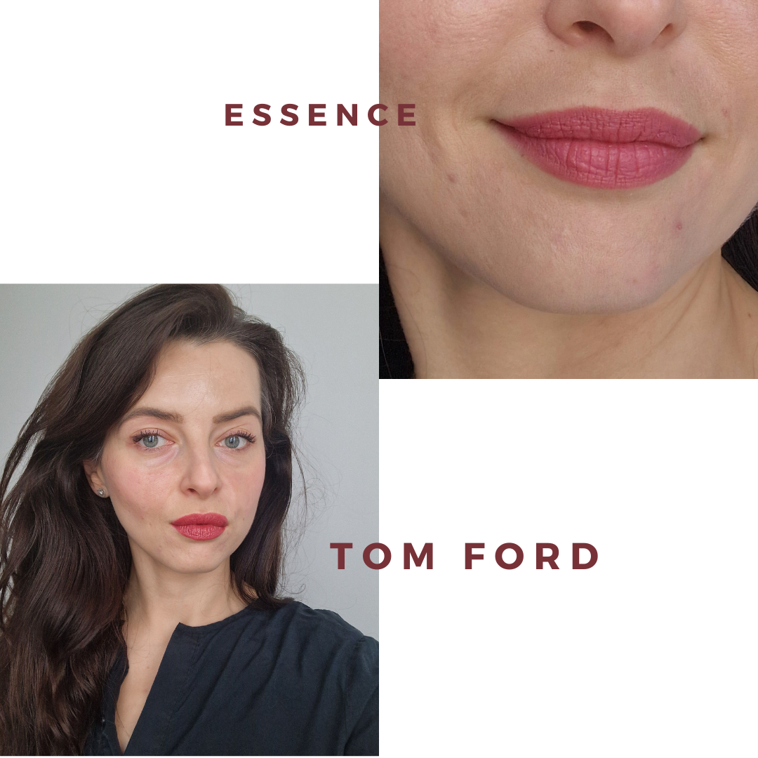 Бюджет чи розкіш: кремові помади Essence Shine Caring vs. Tom Ford Lip Color