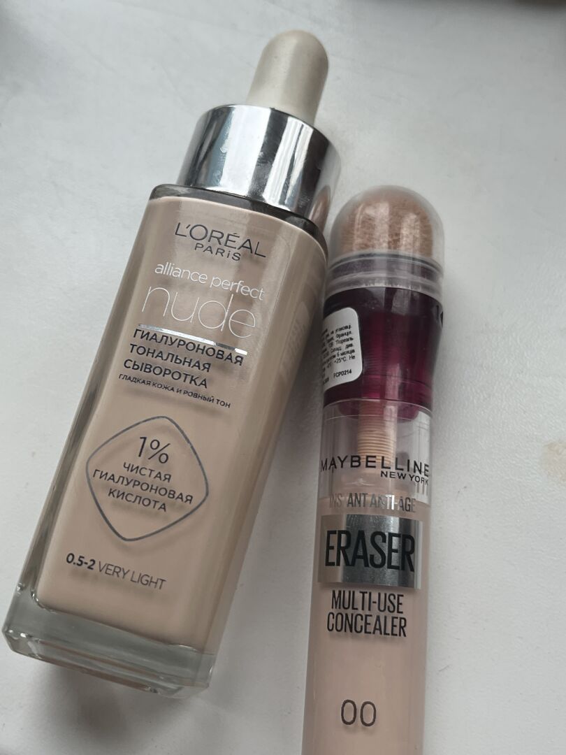 Perfect Match: консилер від Maybelline та тональний від L’Oréal!