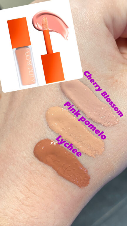 Huda beauty для холодного кольоротипу коректори 