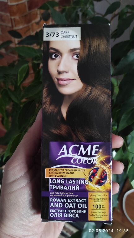Acme Color Permanent Cream-Hair Dye