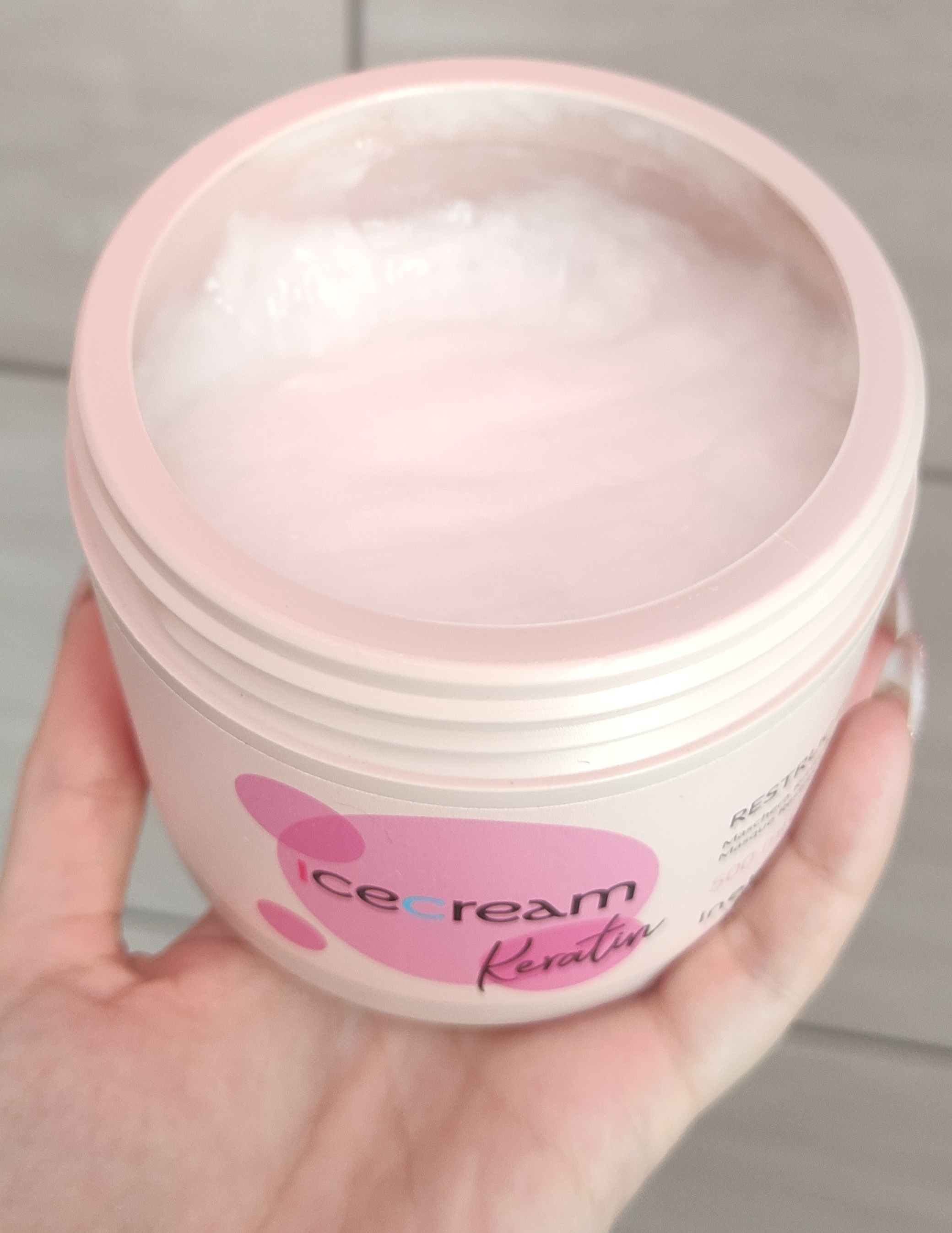 Відновлююча маска з кератином Inebrya Ice Cream Keratin Restructuring Mask