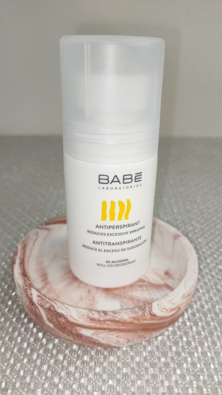 Антиперспірант "24 години захист та комфорт" Babe Laboratorios Roll-On Deodorant #testmakeupclub