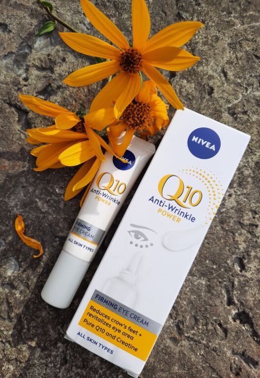 Зміцнюючий крем для шкіри навколо очей проти зморшок NIVEA Q10 Power Anti-Wrinkle Firming Eye Cream