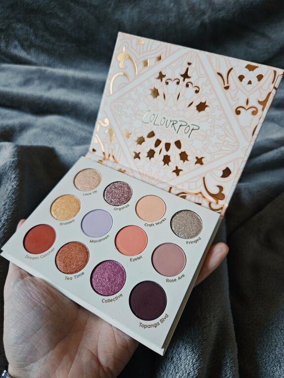 Огляд, свотчі та макіяжі з чудовою палеткою від Colourpop)