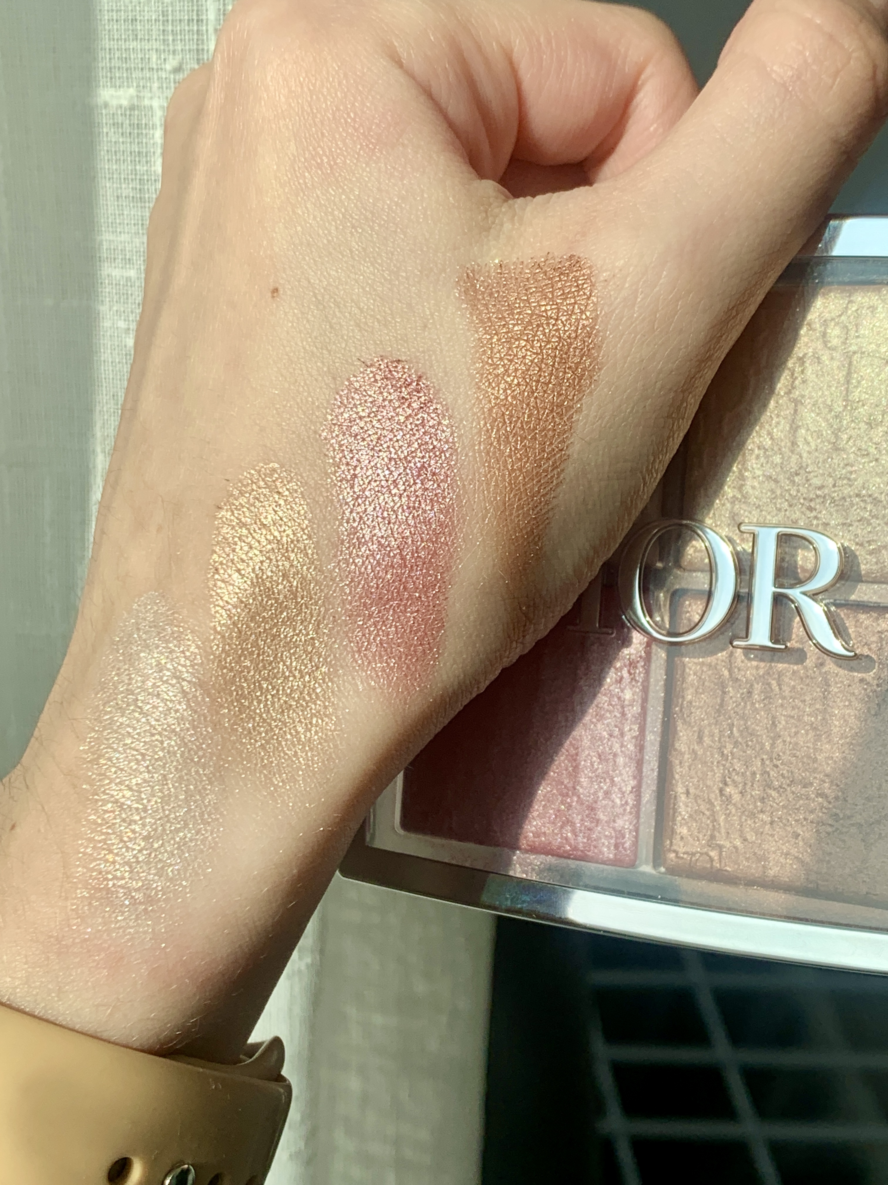 Dior Backstage Glow Face Palette Highlight&Blush