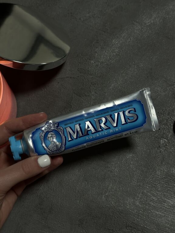 Розпіарена зубна паста від MARVIS