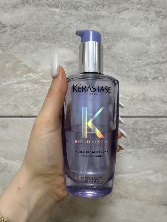 Засоби для додаткового д�огляду за волоссям: Kerastase L'incroyable та Kerastase Blond Absolu Huil
