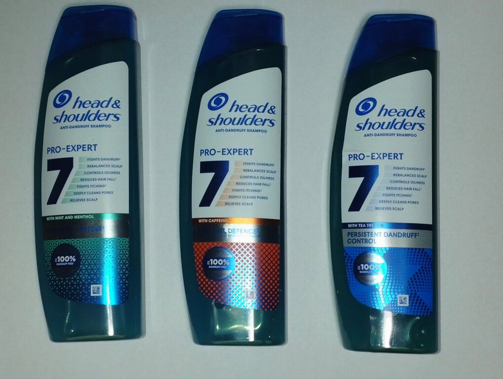 Моє т�естування 3 шампунів Head& Shoulders Pro-Expert 7