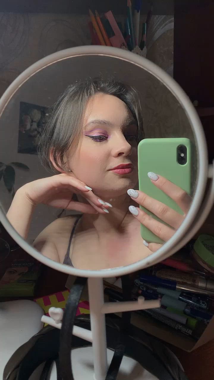 Purple makeup💜