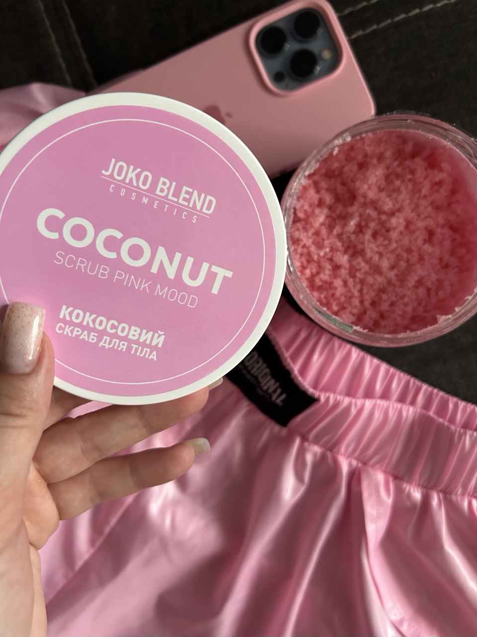 Joko Blend Coconut Scrub Pink Mood