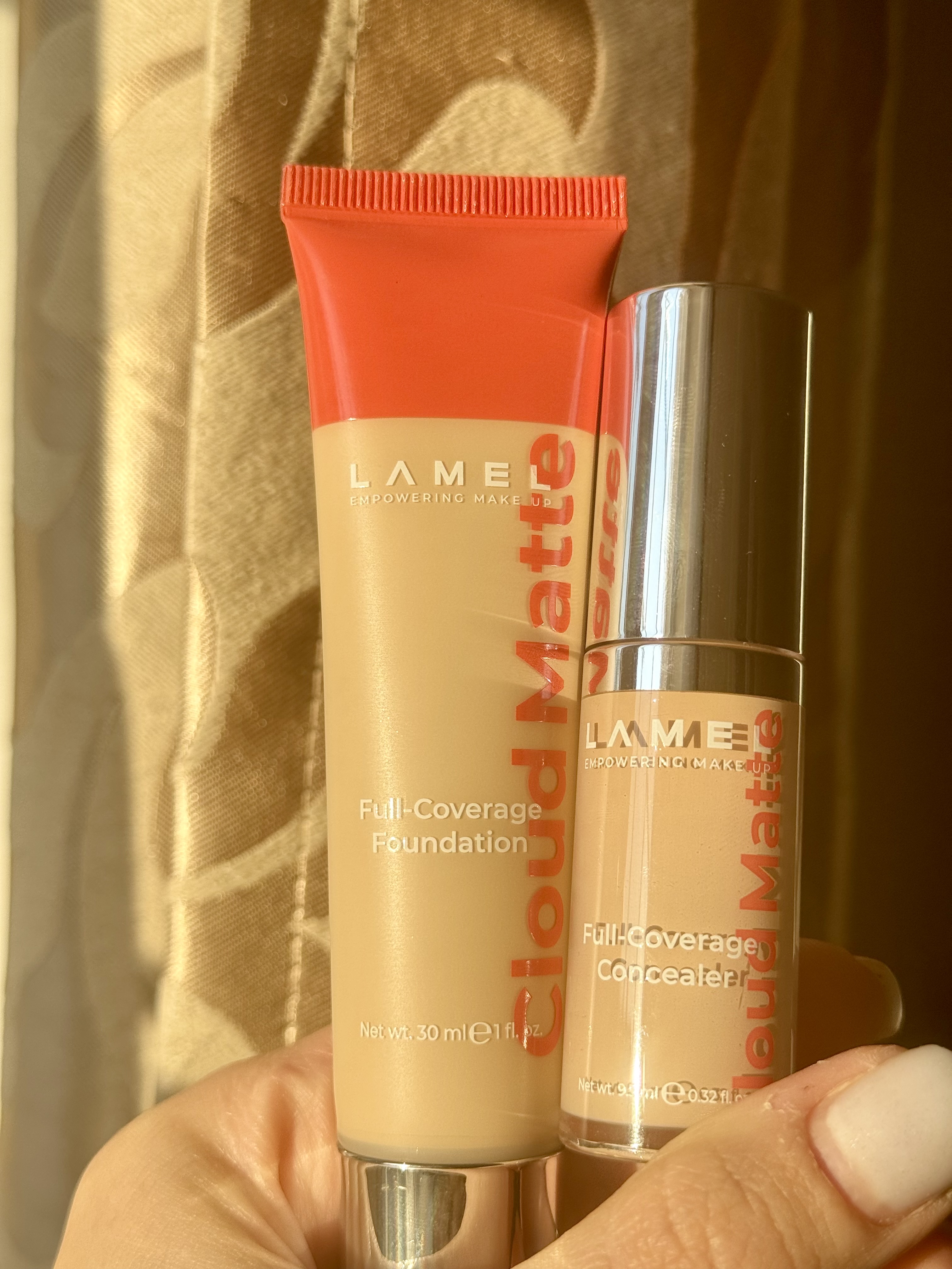 Lamel Make Up Cloud Matte Full Coverage Foundation & Concealer