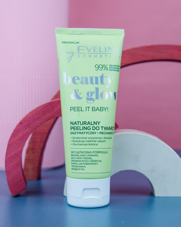 Eveline Cosmetics Beauty & Glow Peel It Baby! Natural Face Scrub