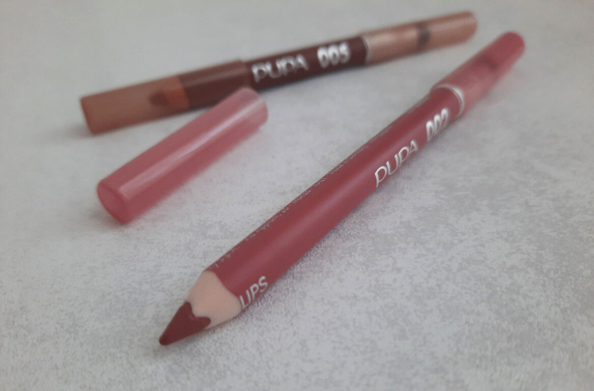 Pupa True lips у двох базових відтінках