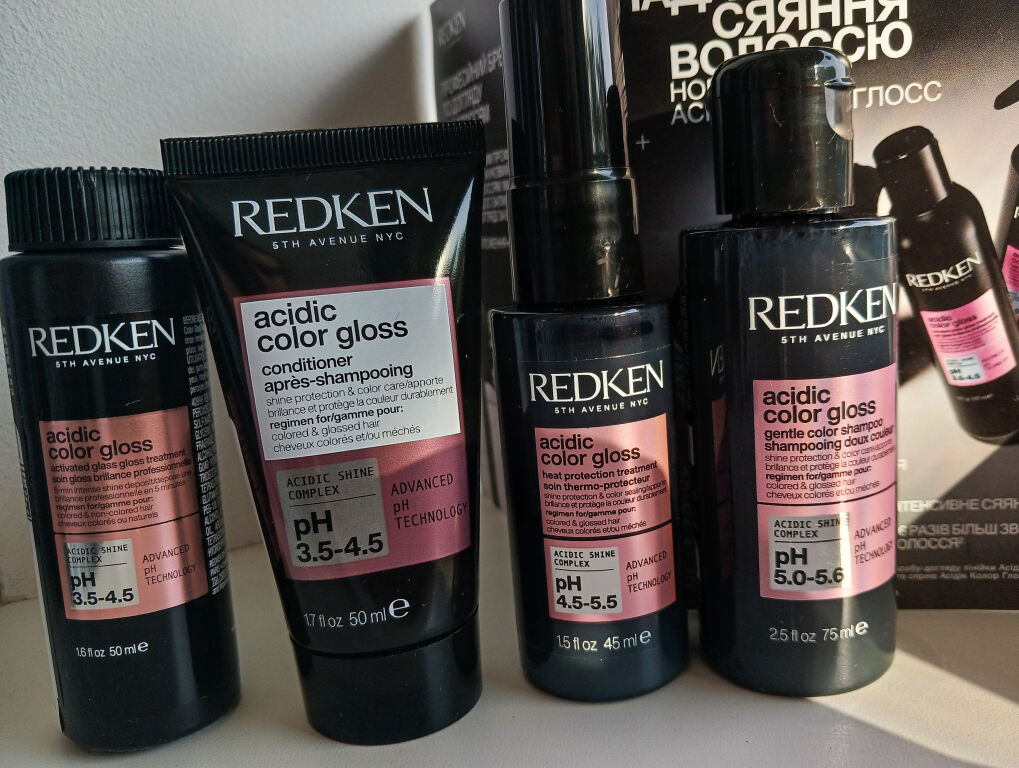 Тестую засоби від Redken Acidic Color Gloss #testmakeupclub