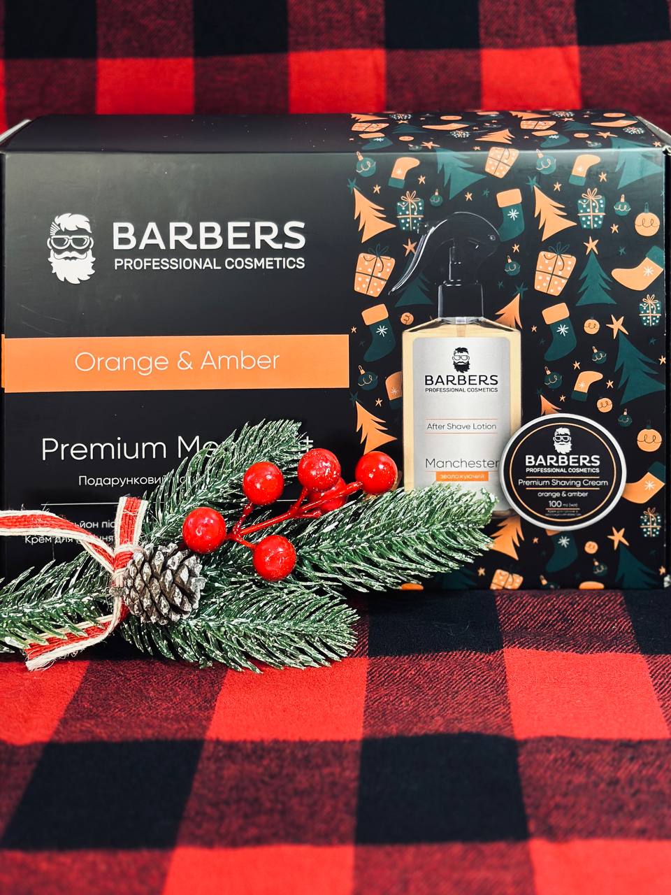 Barbers Orange & Amber