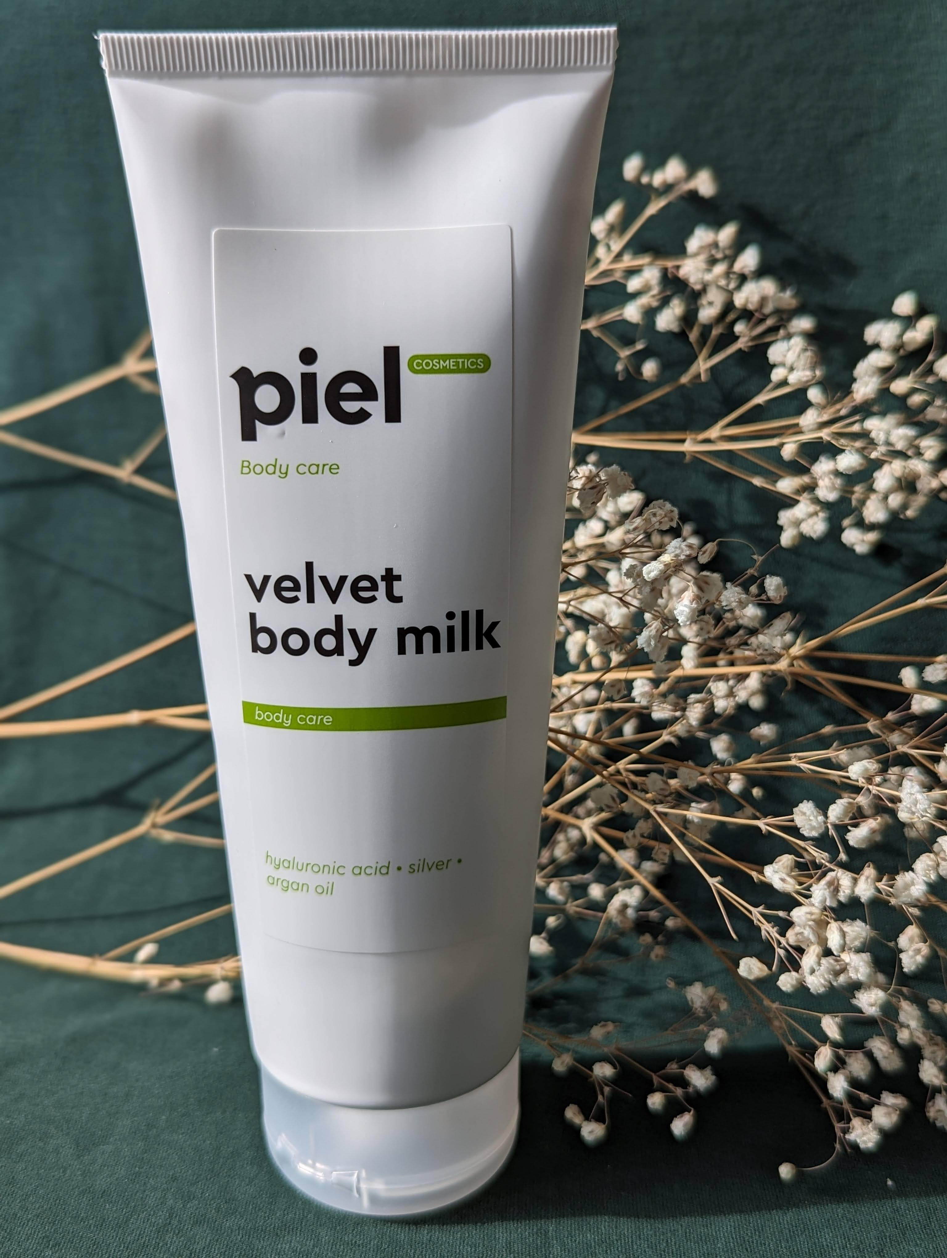 Якісне зволоження та приємна на дотик шкіра: зволожуюче молочко Velvet від Piel Cosmetics