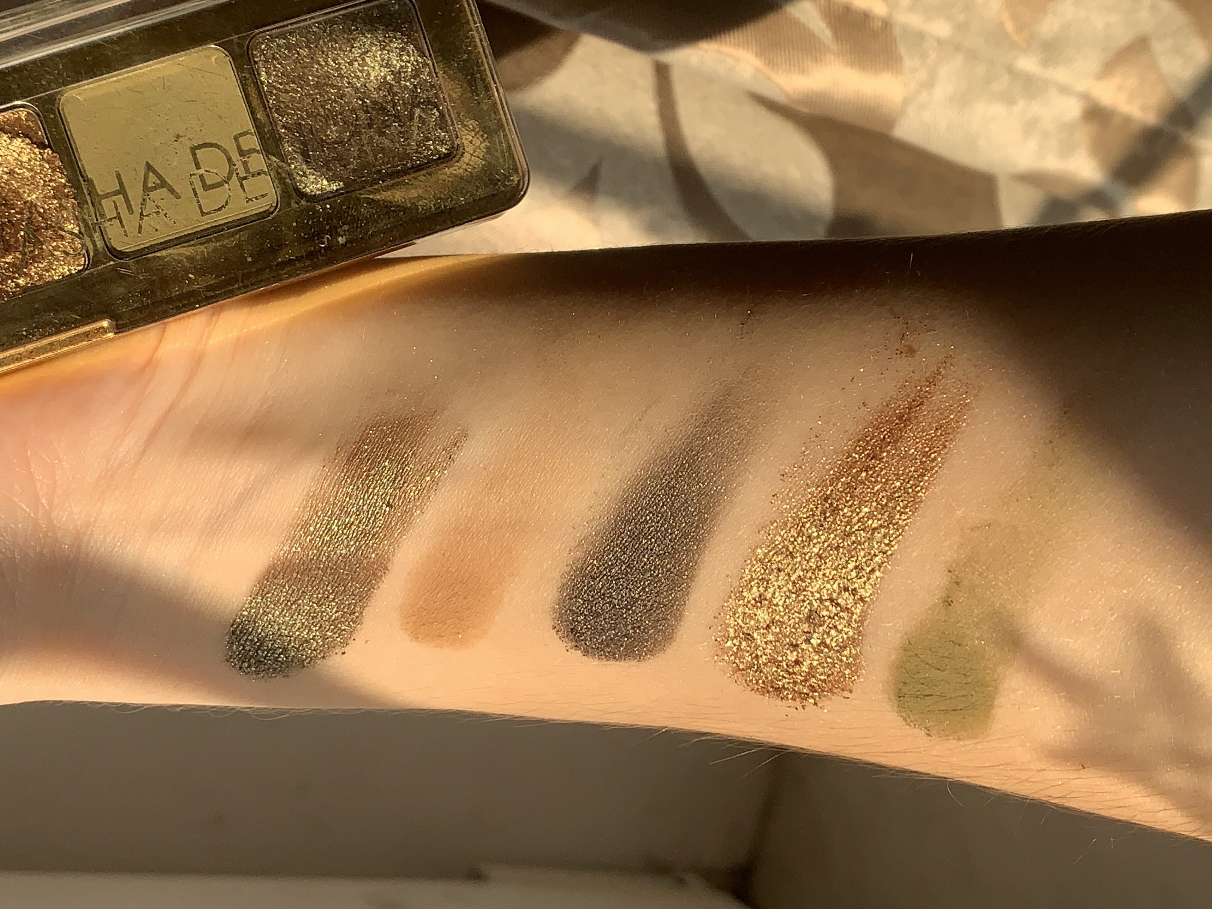 Natasha Denona Mini Glam Eyeshadow Palette& Mini Eyeshadow Gold Palette