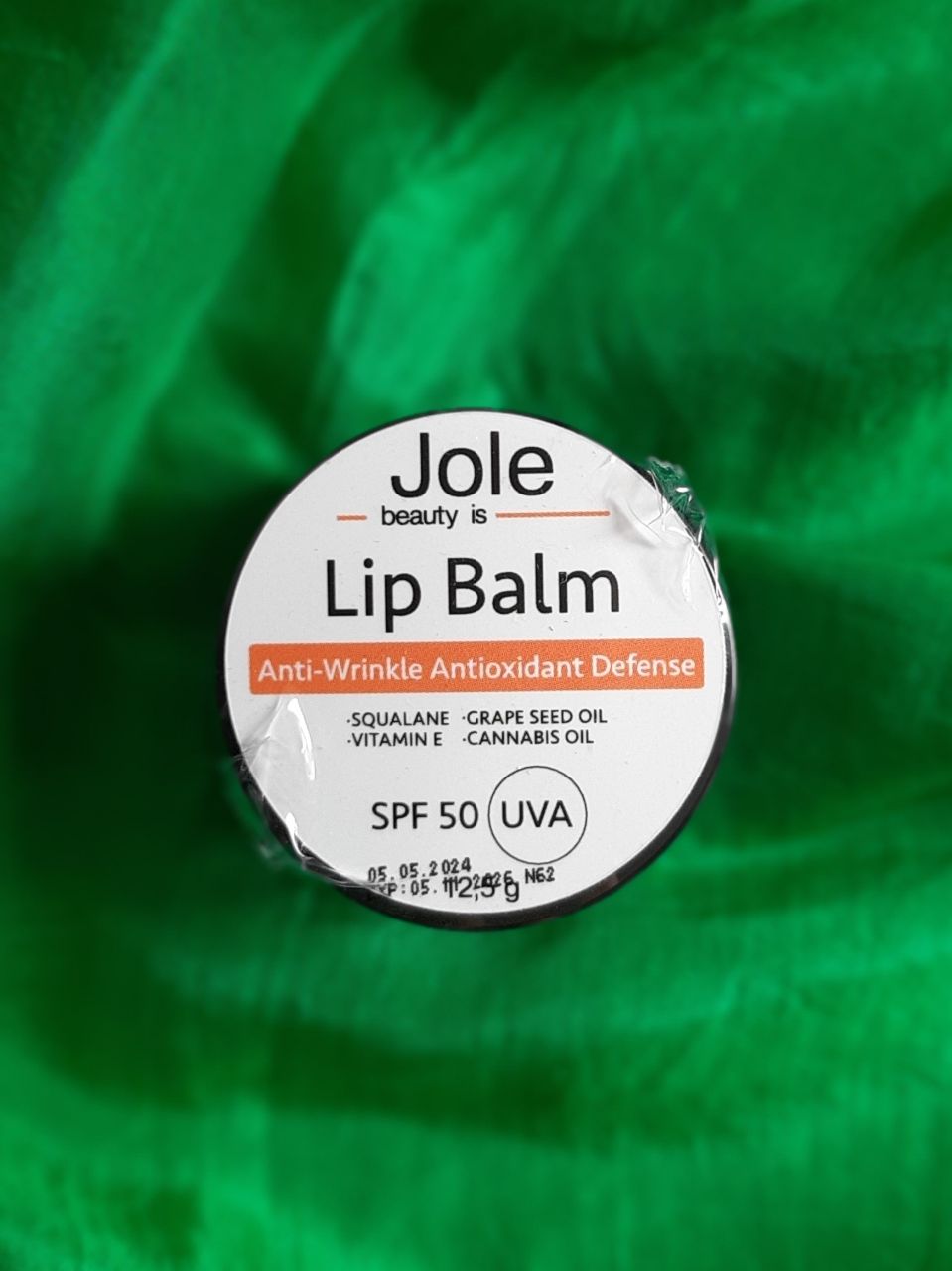 Бальзам для губ сонцезахисний вологостійкий Jole Lip Balm SPF 50