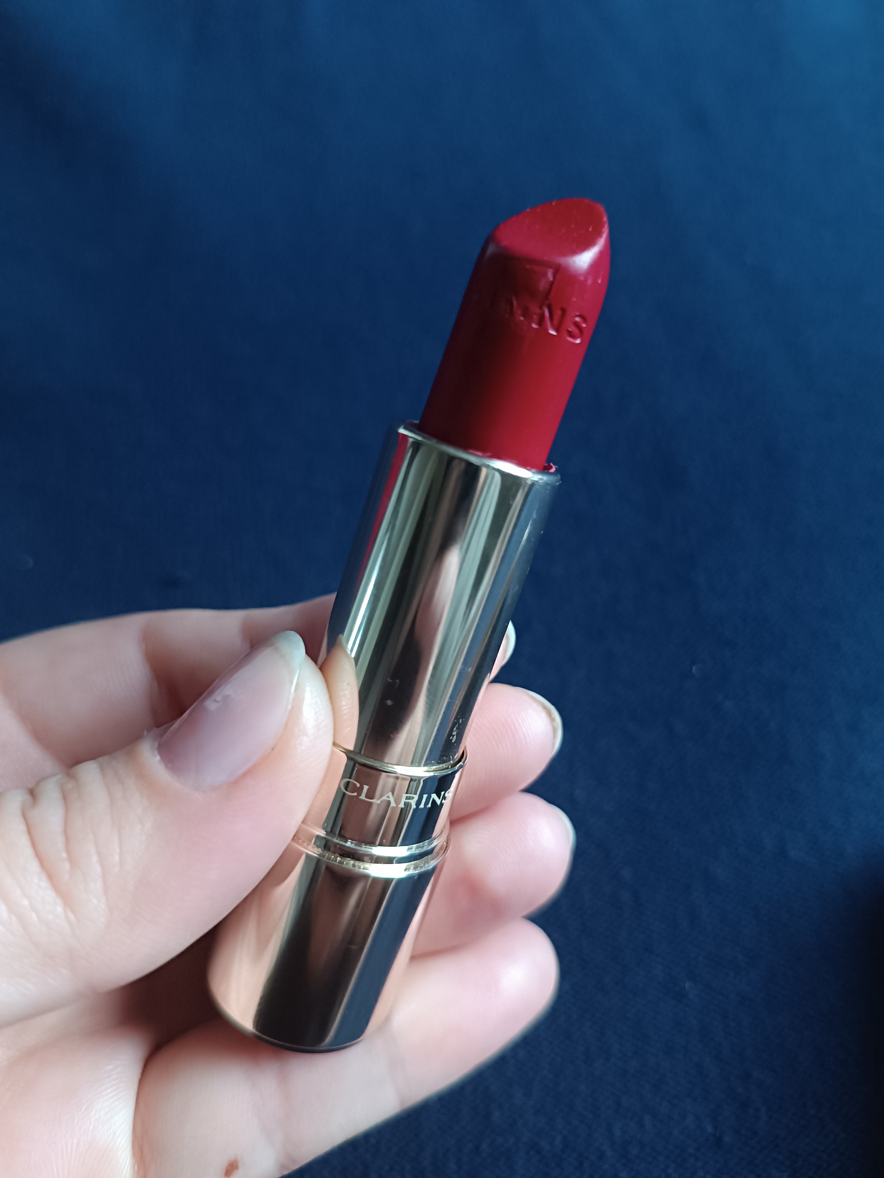 Губна помада Clarins Joli Rouge відтінок 754 deep red