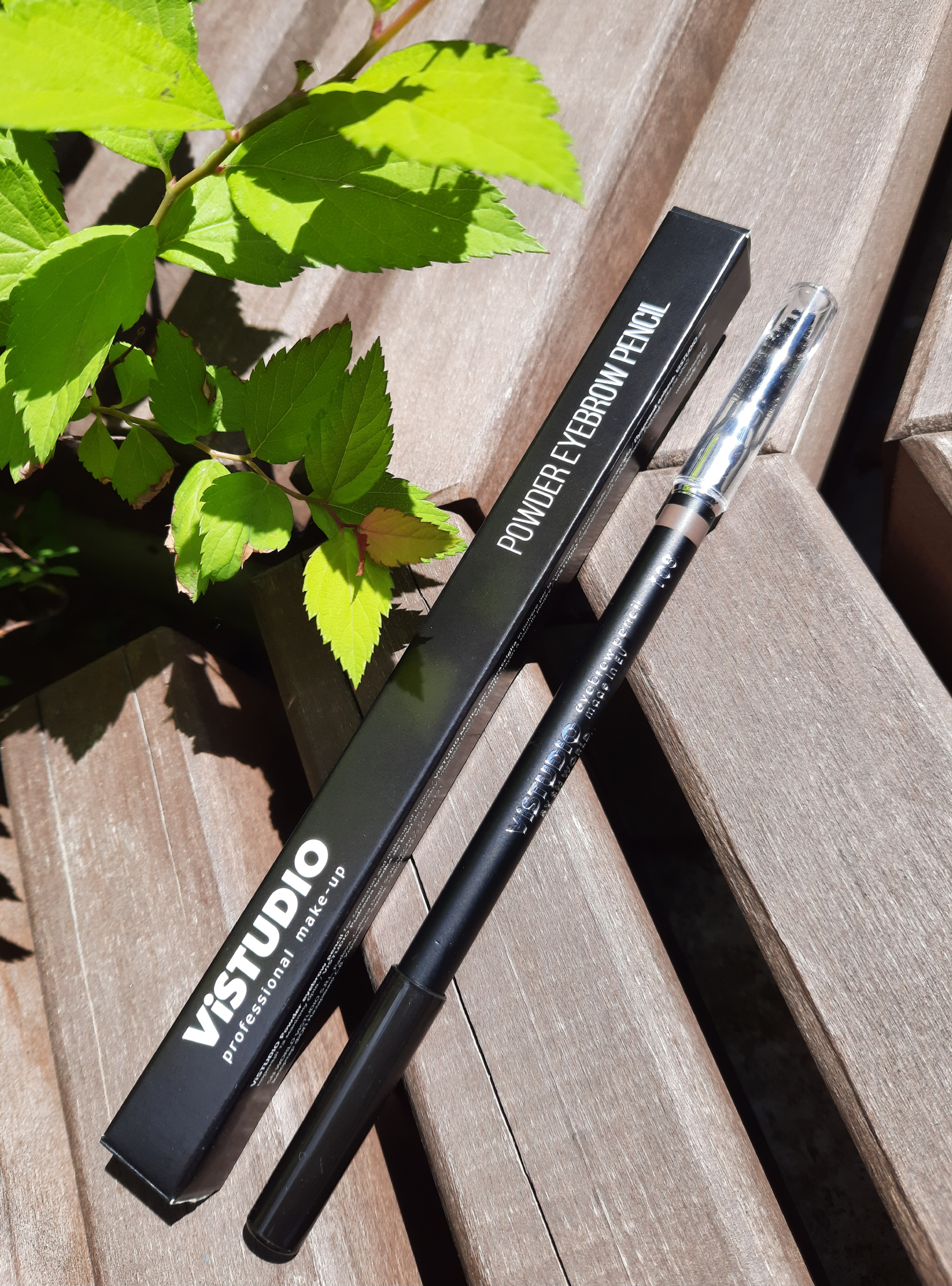 Пудровий олівець для брів зі щіточкою ViSTUDIO Eyebrow Pencil