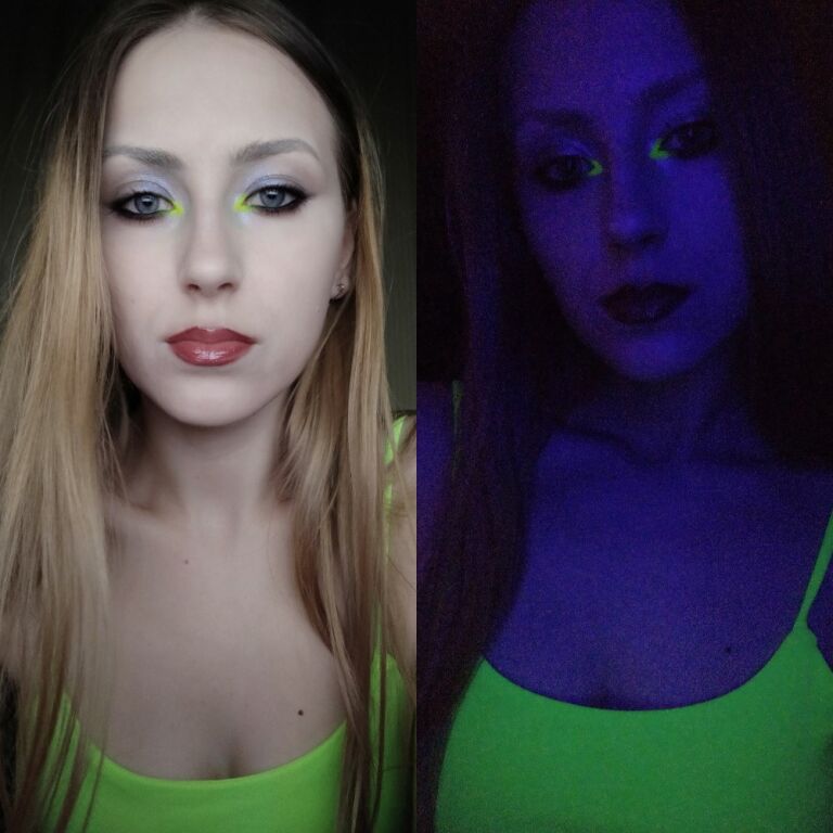 neon make-up