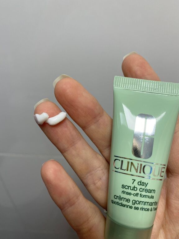 🤞 Не погано))🌞 Clinique 7 Day Scrub Cream Rinse-Off Formula