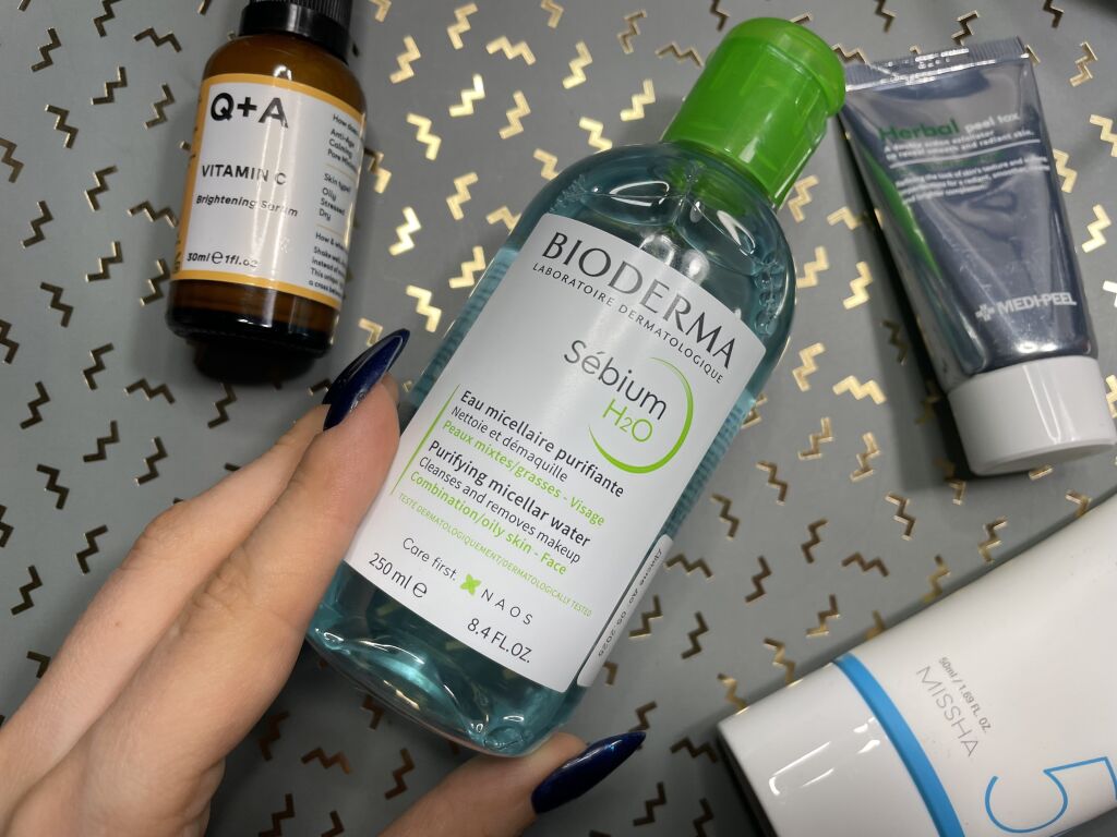 Міцелярка Bioderma Sebium, що закохала в себе з першого використання!