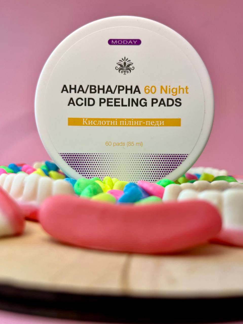 MODAY Aha/Bha/Pha 60 Night Acid Peeling Pads