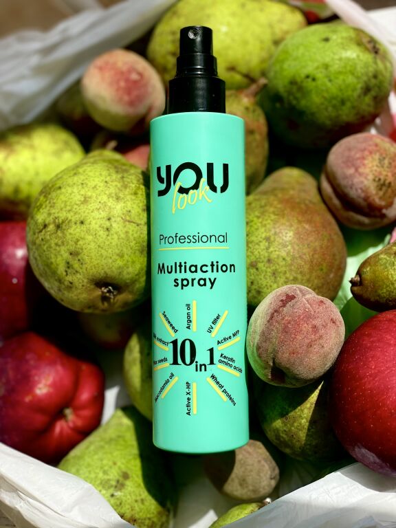 Приборкують норовливе волосся разом з You look Professional Multiaction Spray 10 in 1