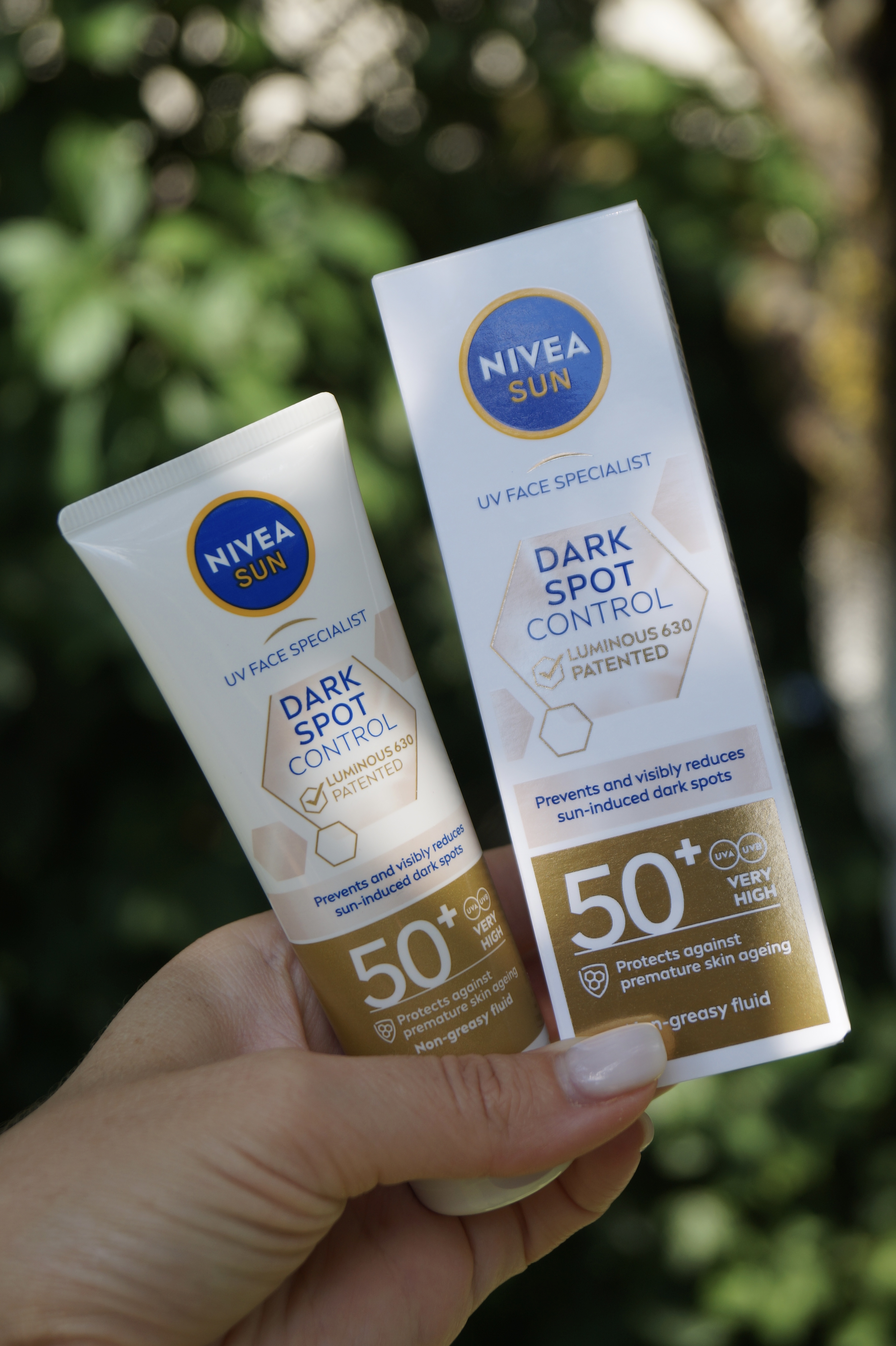 Сонцезахисний крем-флюїд для обличчя NIVEA SUN SPF 50