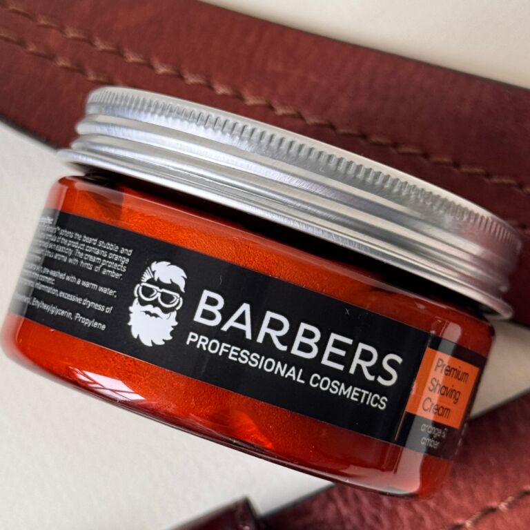 Крем для гоління Orange-Amber | Barbers