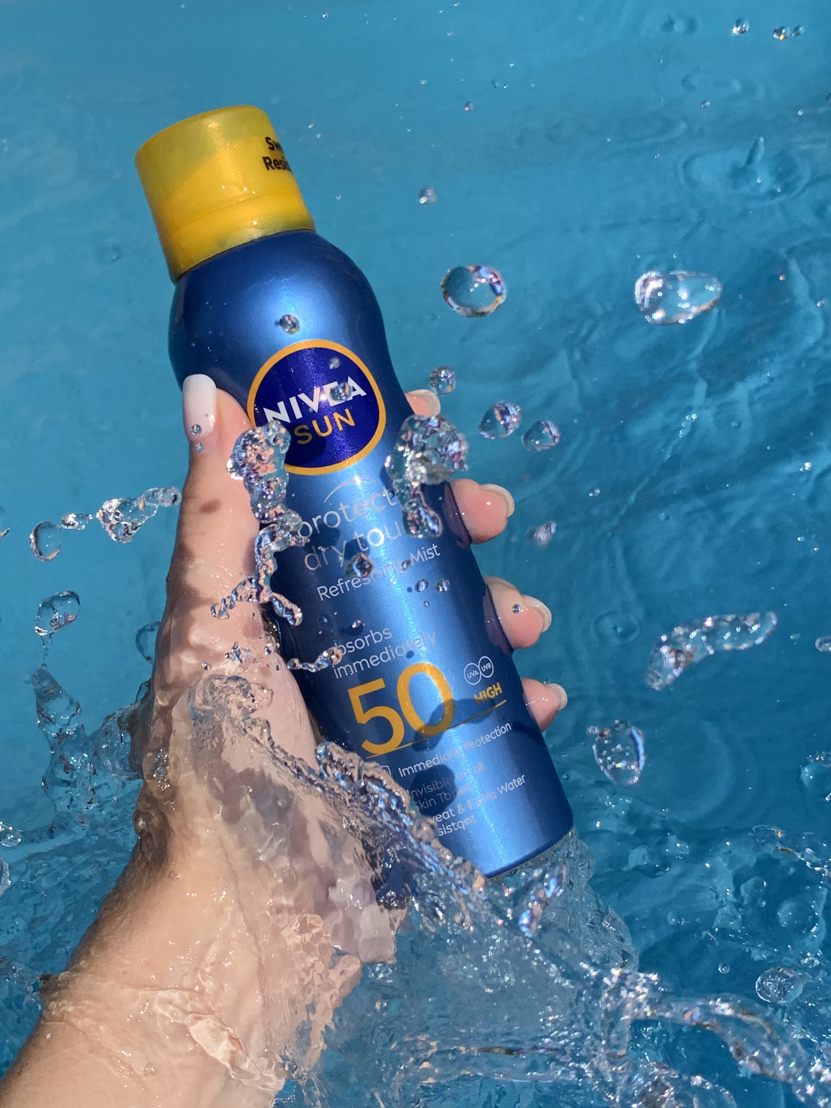 Сонцезахисний спрей SPF 50 NIVEA