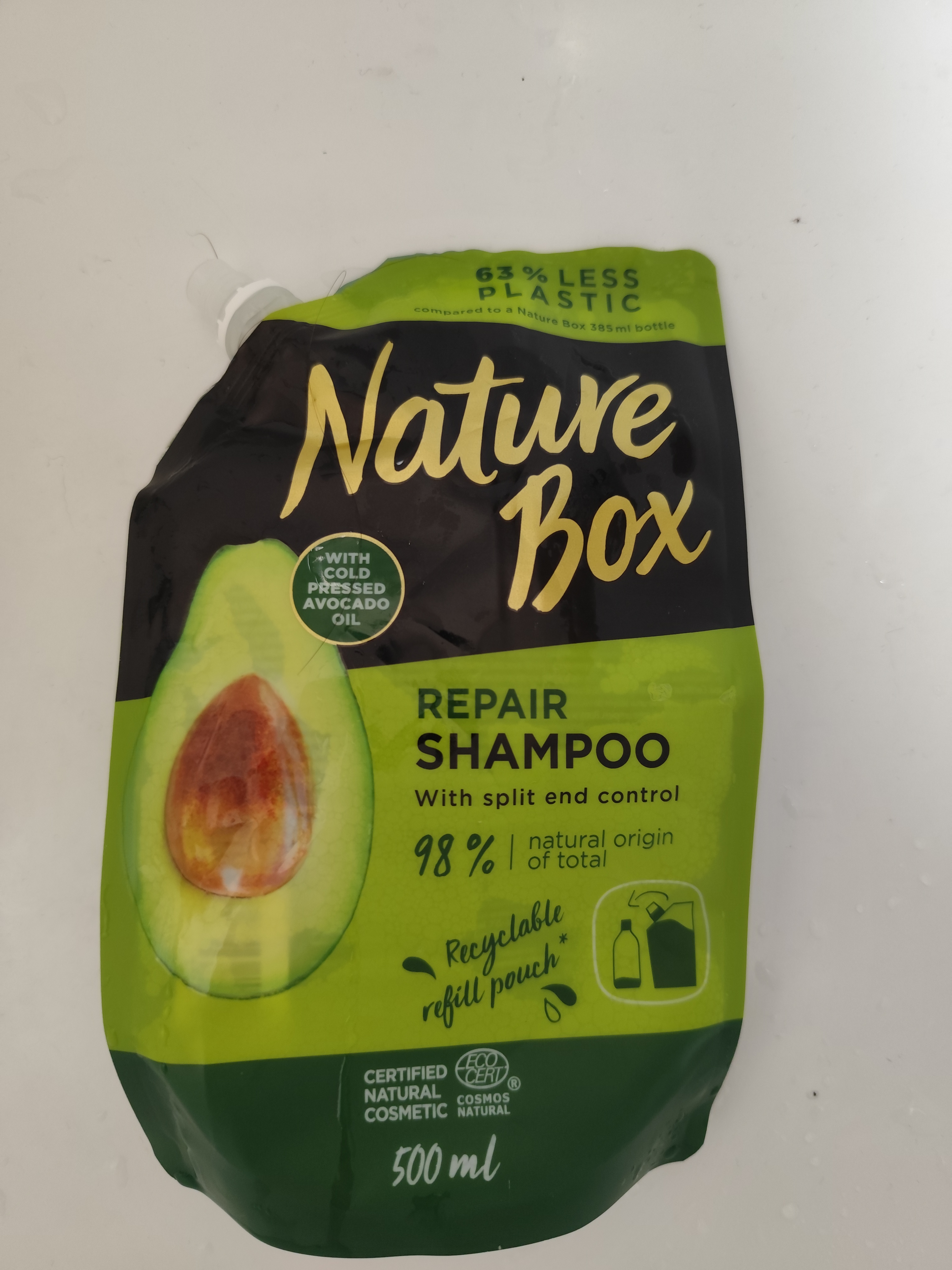 Nature Box Avocado Oil Шампунь для волосся з олією авокадо