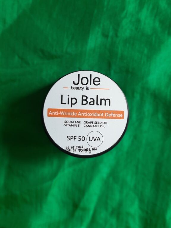 Бальзам для губ сонцезахисний вологостійкий Jole Lip Balm SPF 50