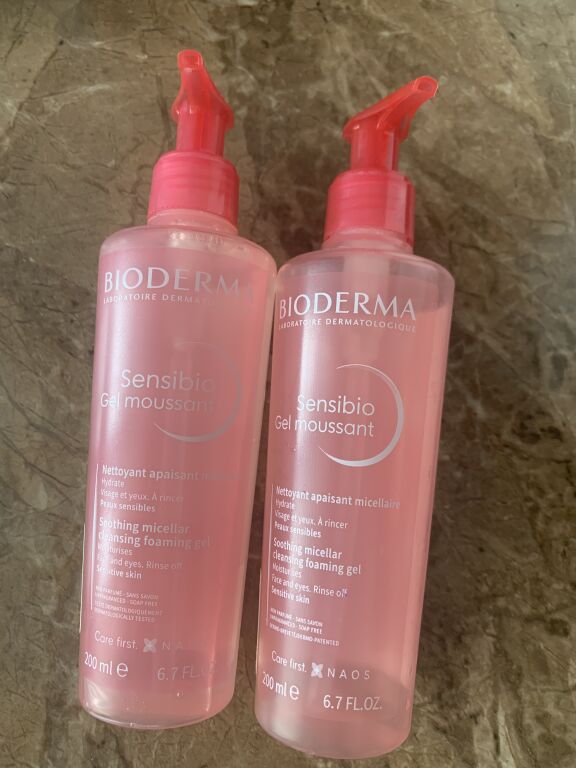 Bioderma Sensibio. Очищуючий гель для обличчя, що підходить для чутливих очей