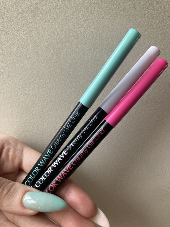 Нові кольорові олівчики від LCF - Color wave creamy gel liner 