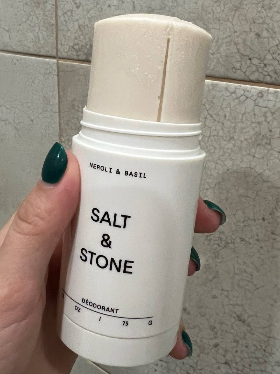 SALT & STONE Natural Deodorant Neroli & Basil