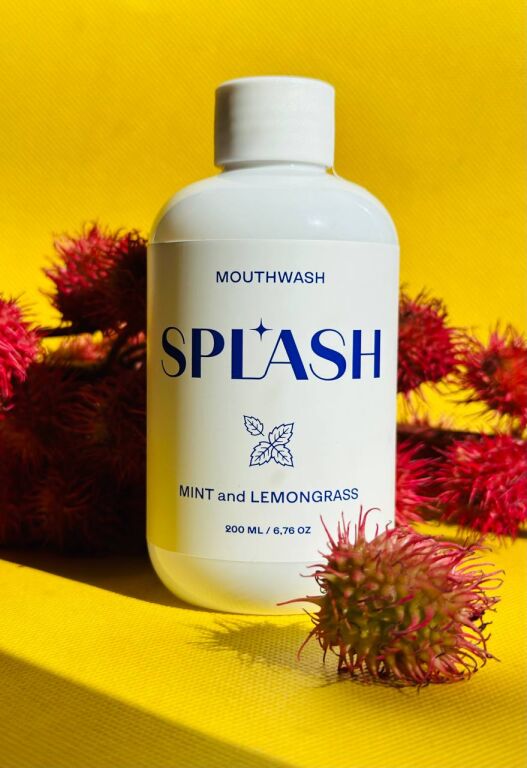 Splash Mint And Lemongrass Mouthwash